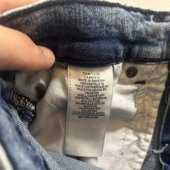 True Religion Men Size 28 Blue Jeans Billy Super T Skull Limited Edition - Picture 10 of 11